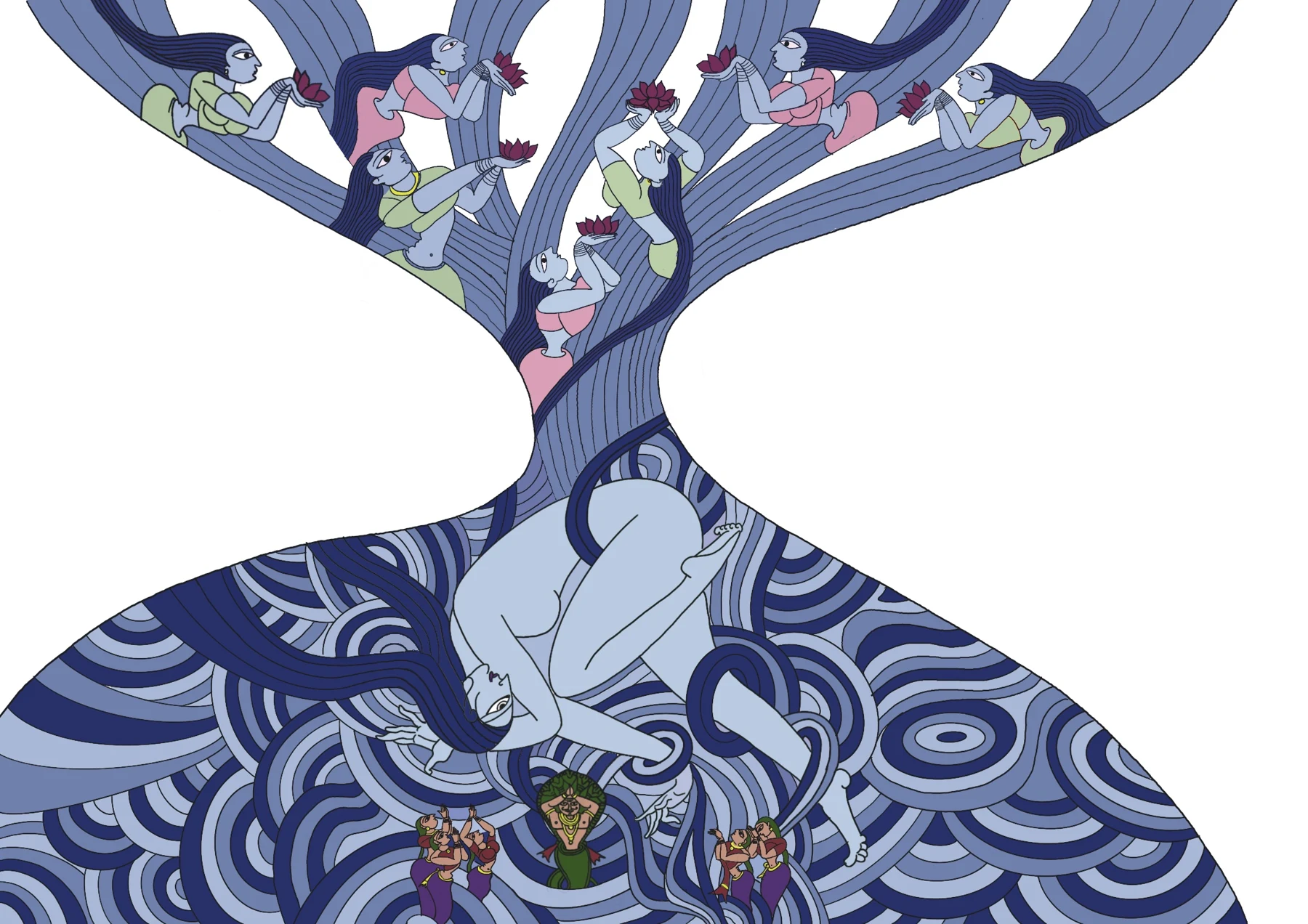 Illustration for Emotion / Adbhuta.