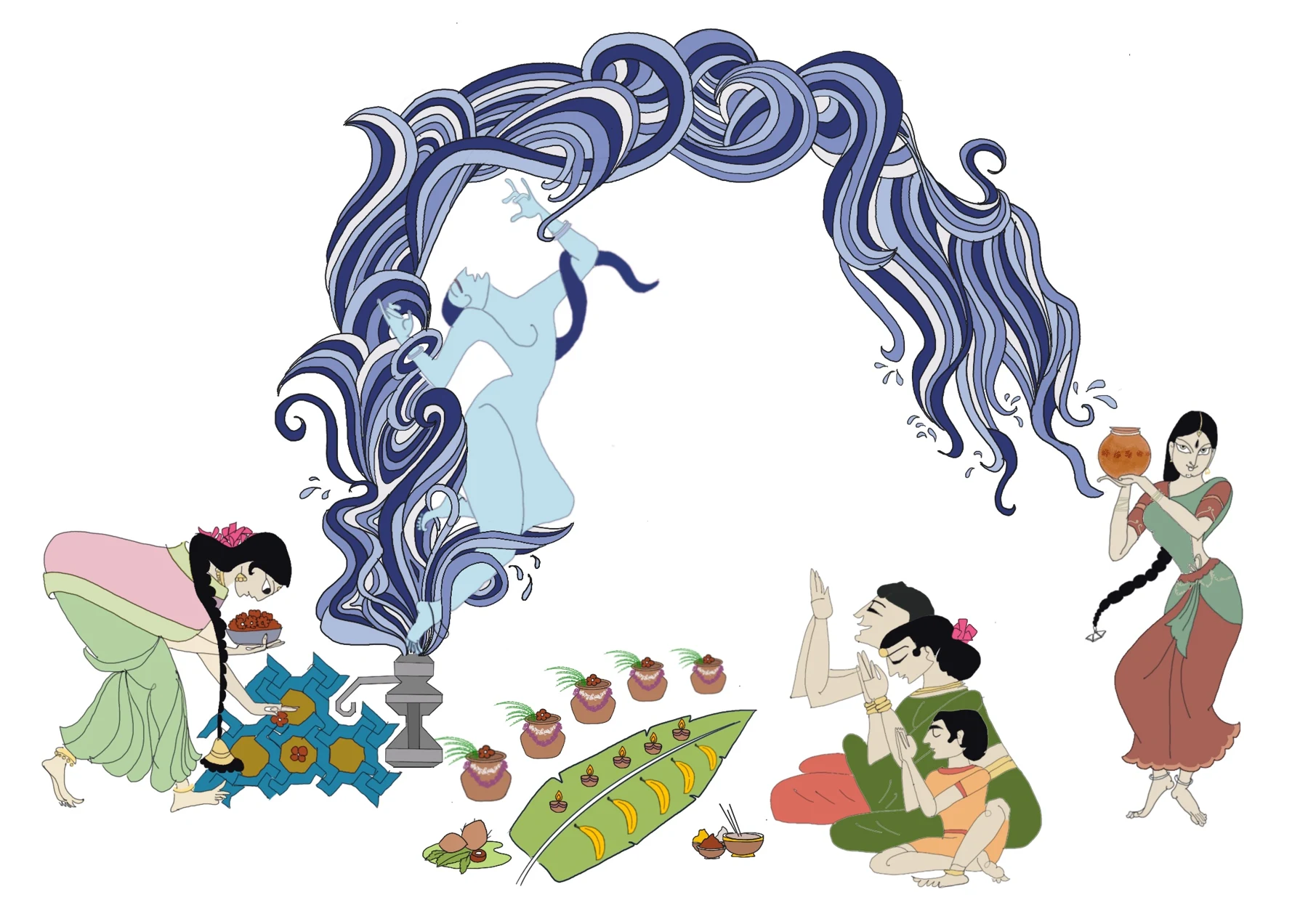Illustration for Emotion / Hasya.